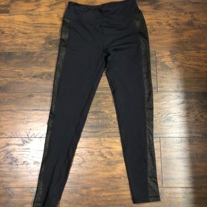 Black Orange Theory leggings